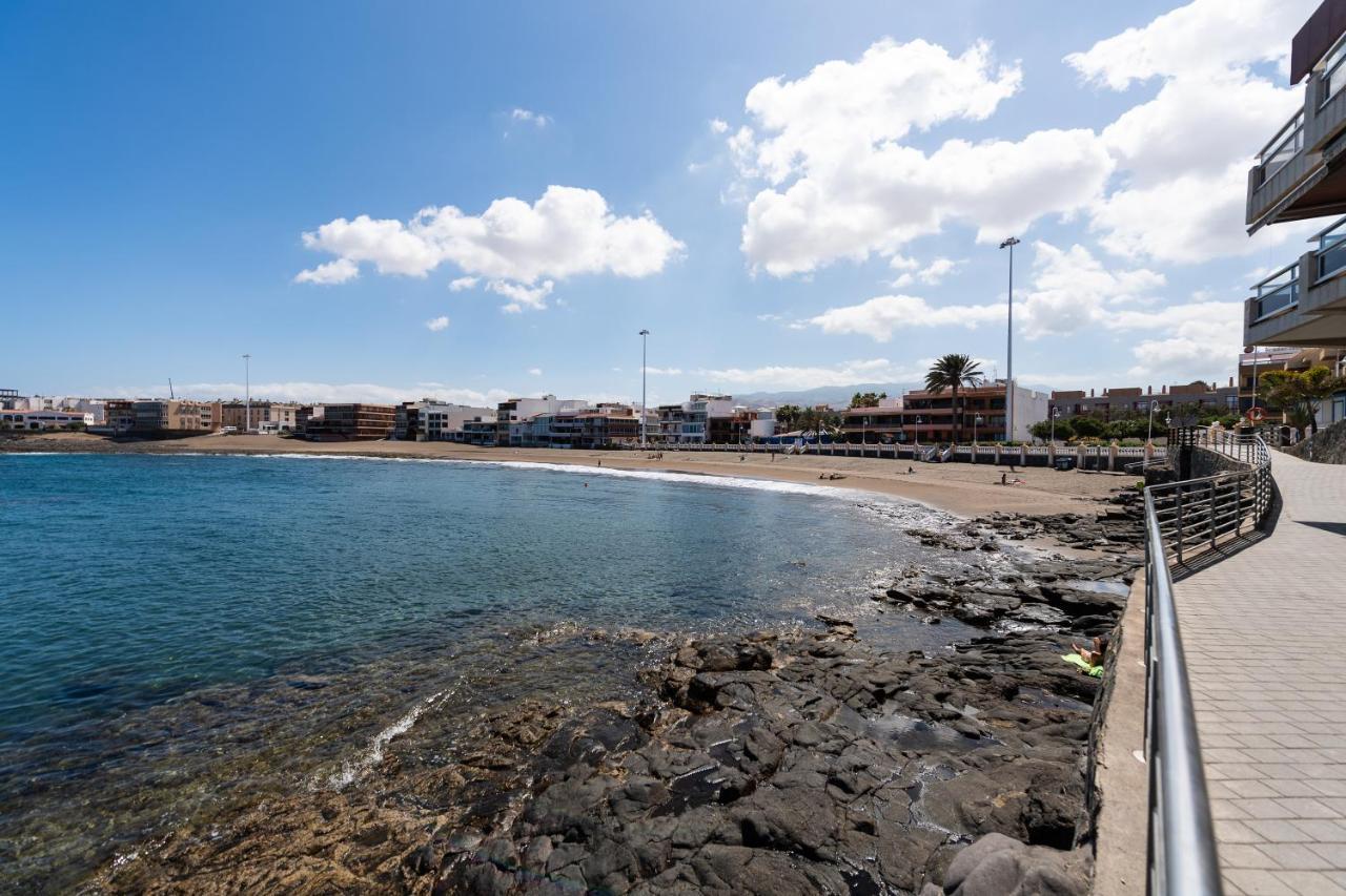 Durmiendo Sobre El Mar, Vivienda Los Riscos Telde Esterno foto